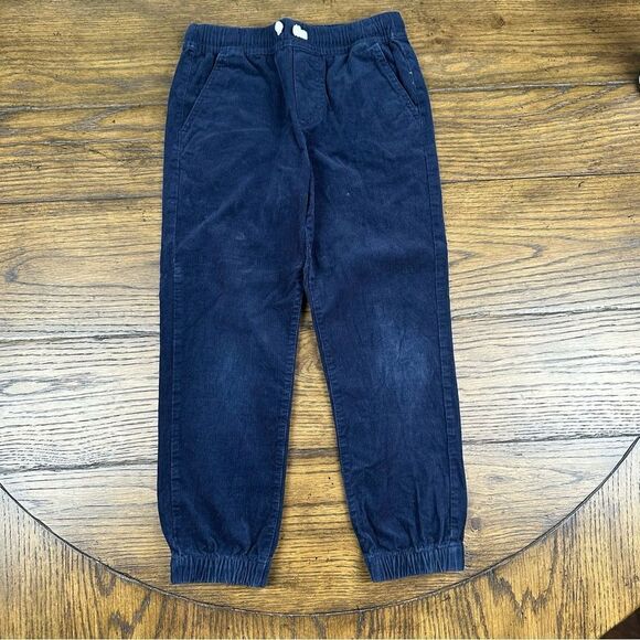 Janie and Jack boys size 6 navy cord joggers - Picture 2 of 4